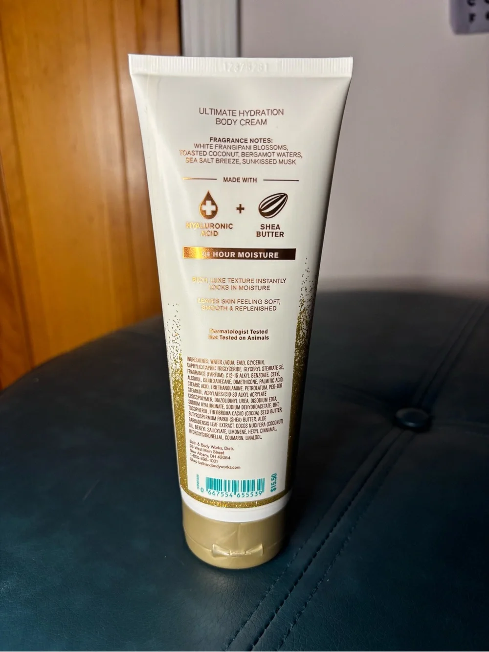 Bath & Body Works Teal 'At The Beach' Shower & Lotion Tote Set